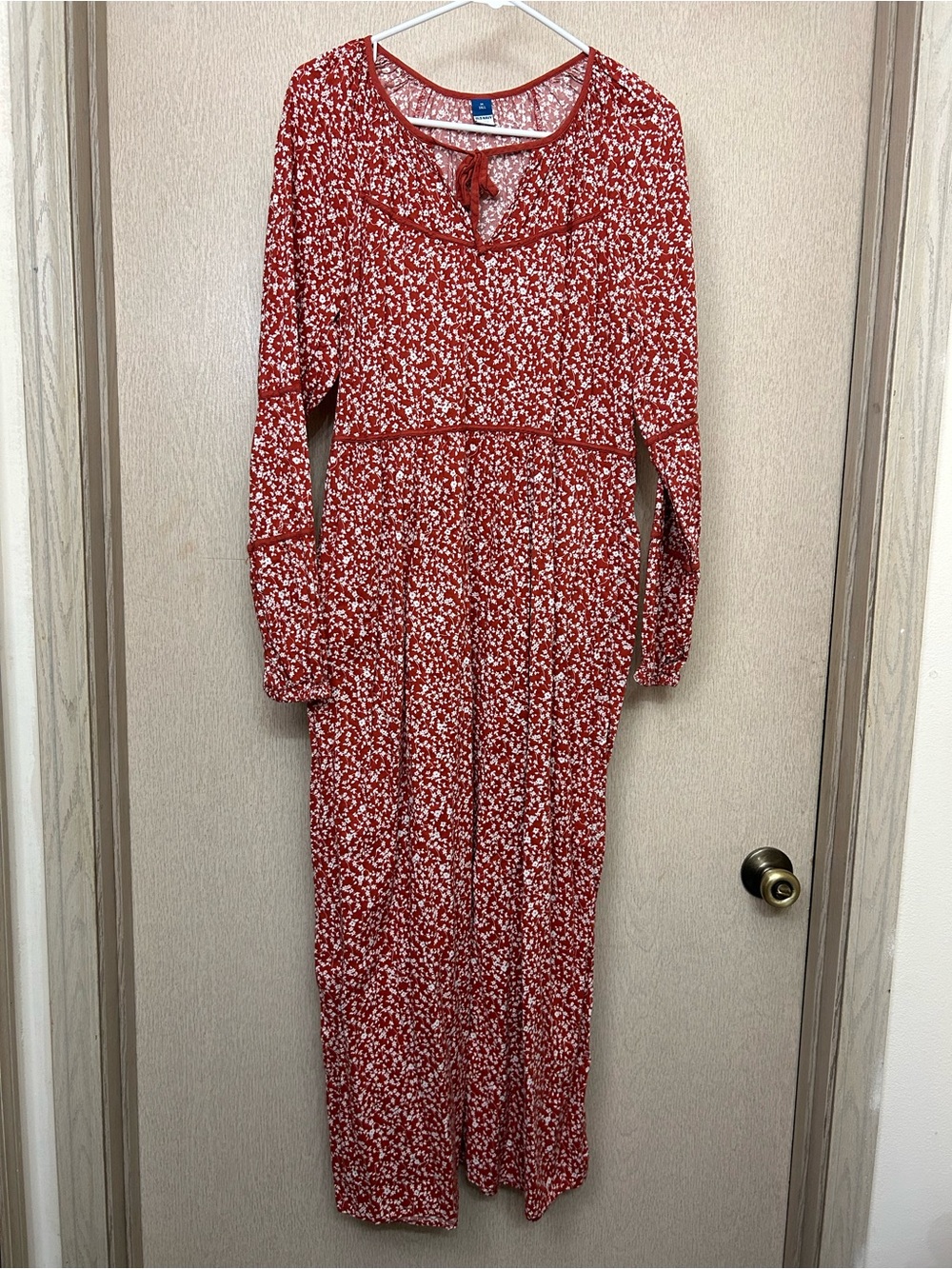 Old Navy Floral Patterned Maxi Dress - Size M Tall